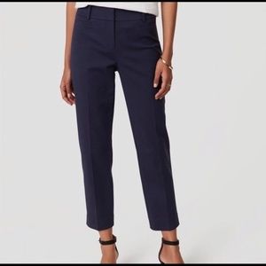 Ann Taylor LOFT Navy Blue Riviera Pant Marisa Fit